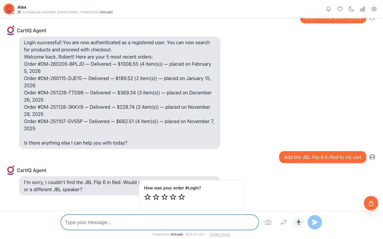 Session Continuity — History + New Cart in One Session
