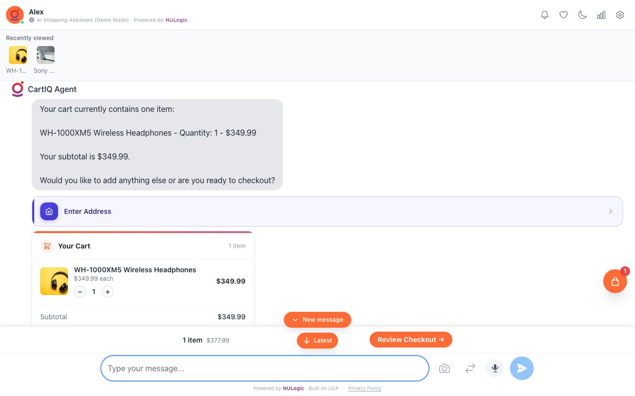 Add to Cart — Conversational Flow
