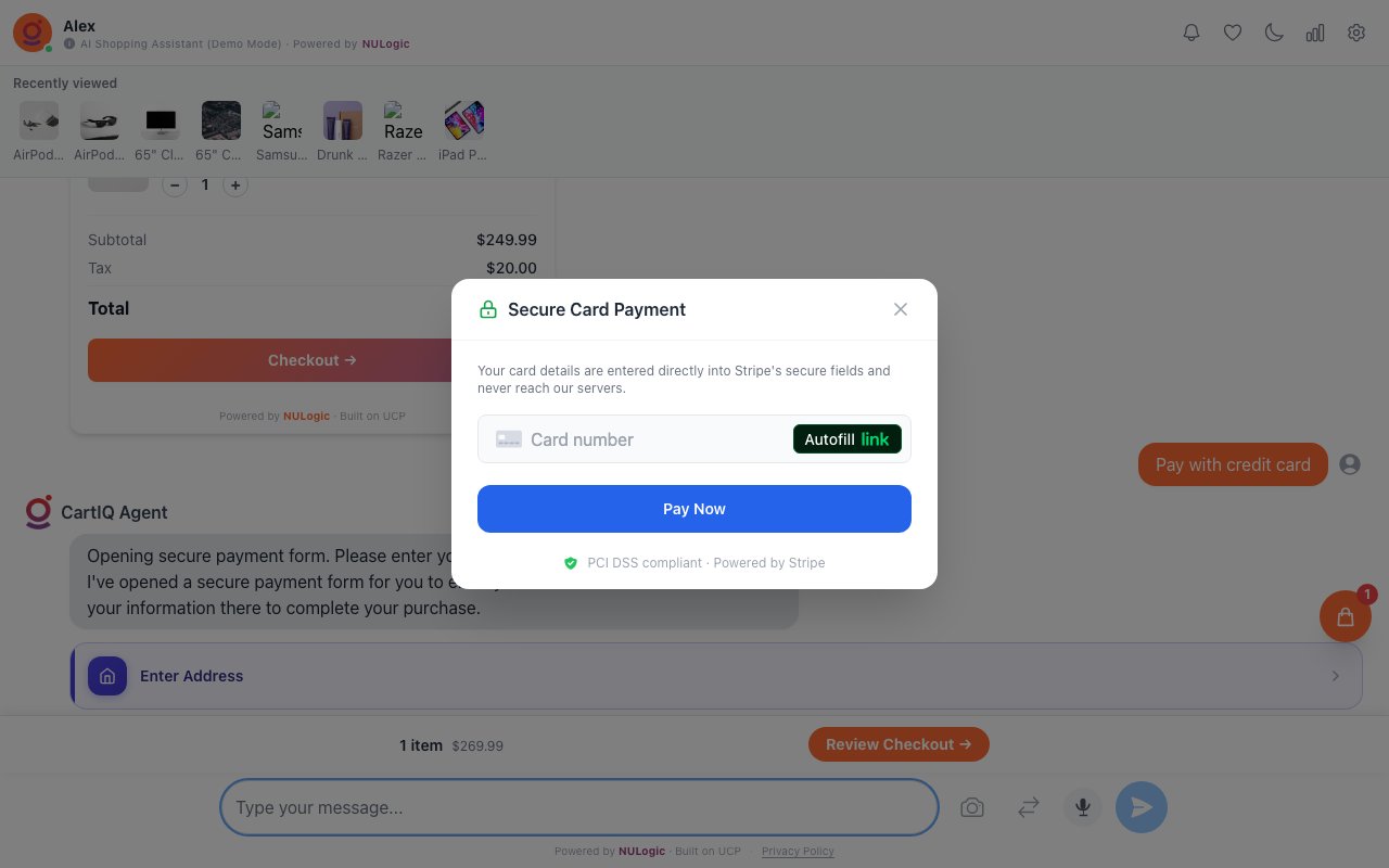 Payment Initiation — Credit Card Flow