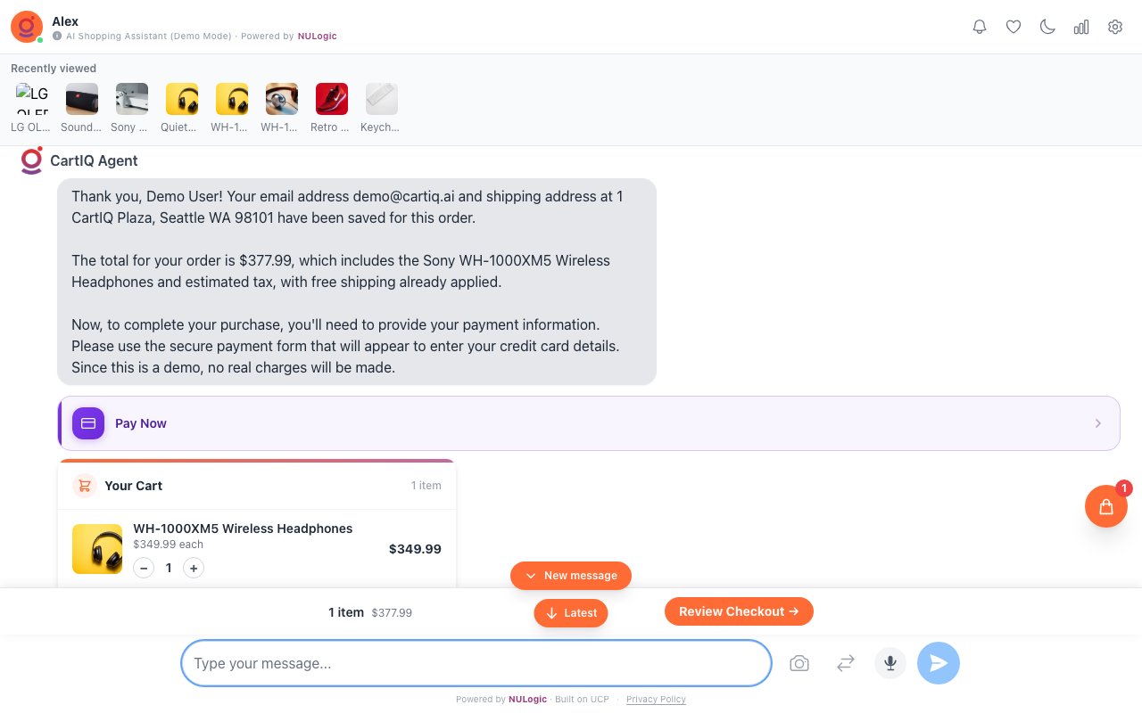 End-to-End Purchase in 4 Messages
