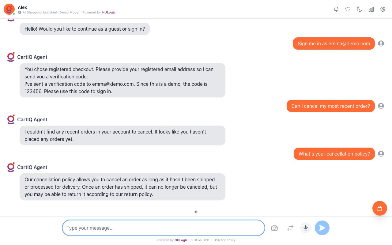 Cancel Order — Conversational Cancellation