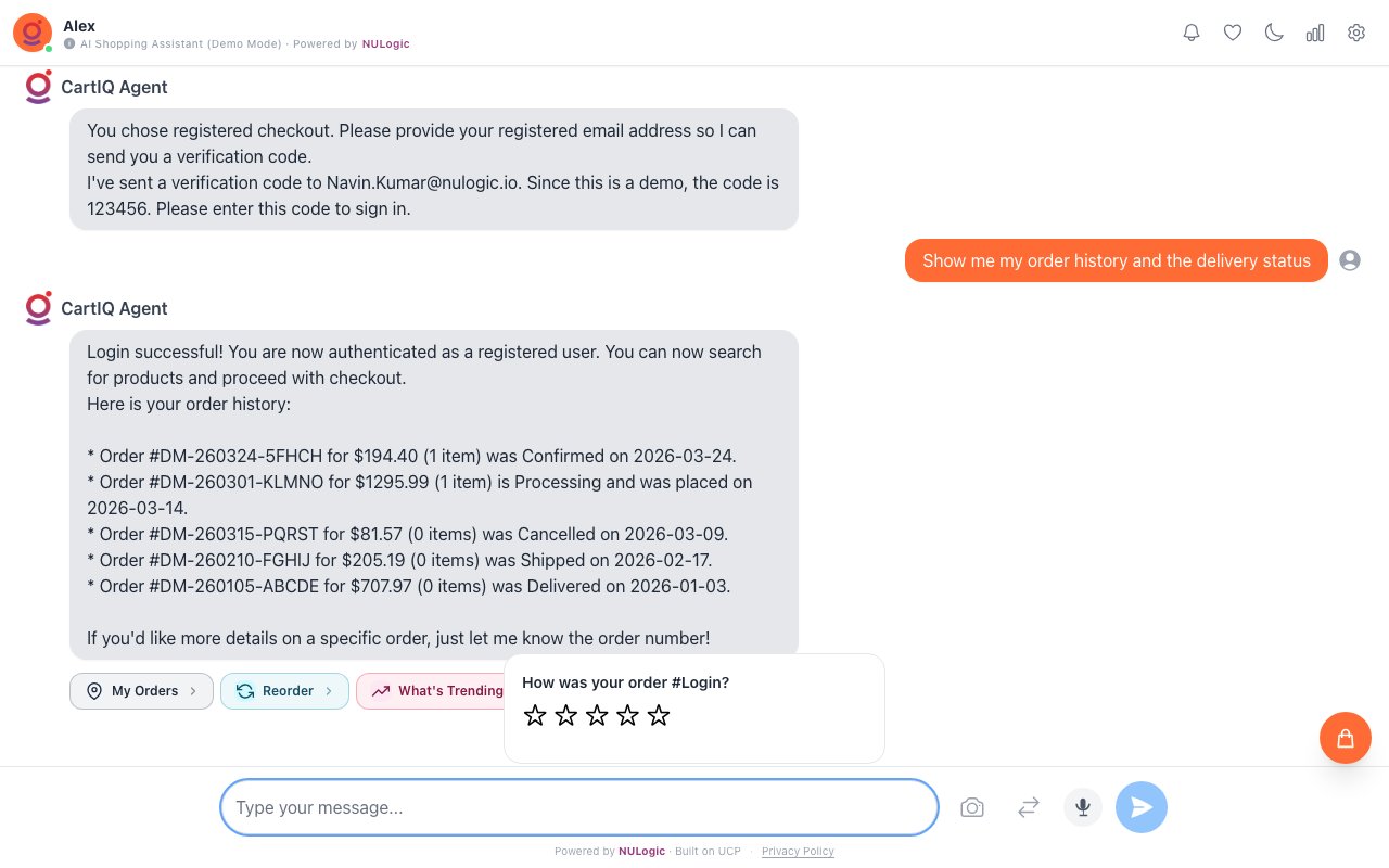 Delivery Update — Change Delivery Preferences