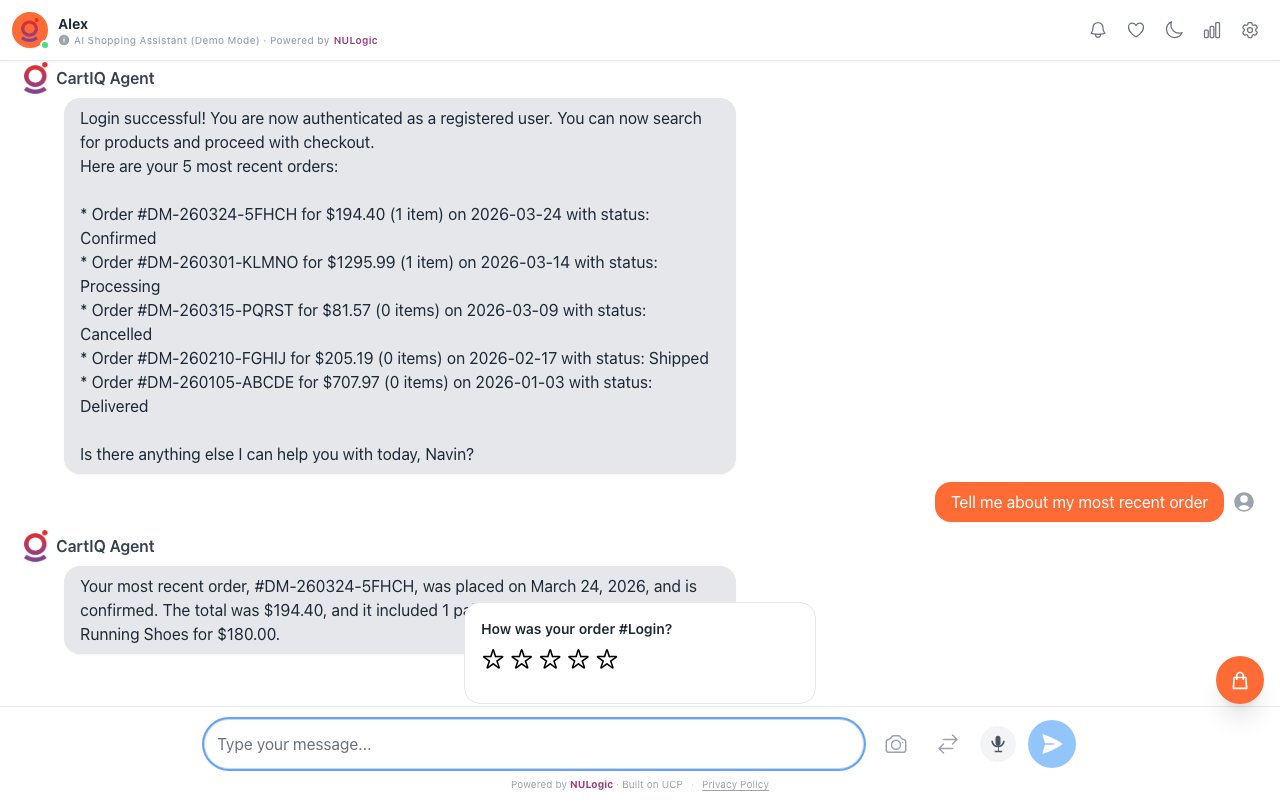 Order History — Logged-In Experience
