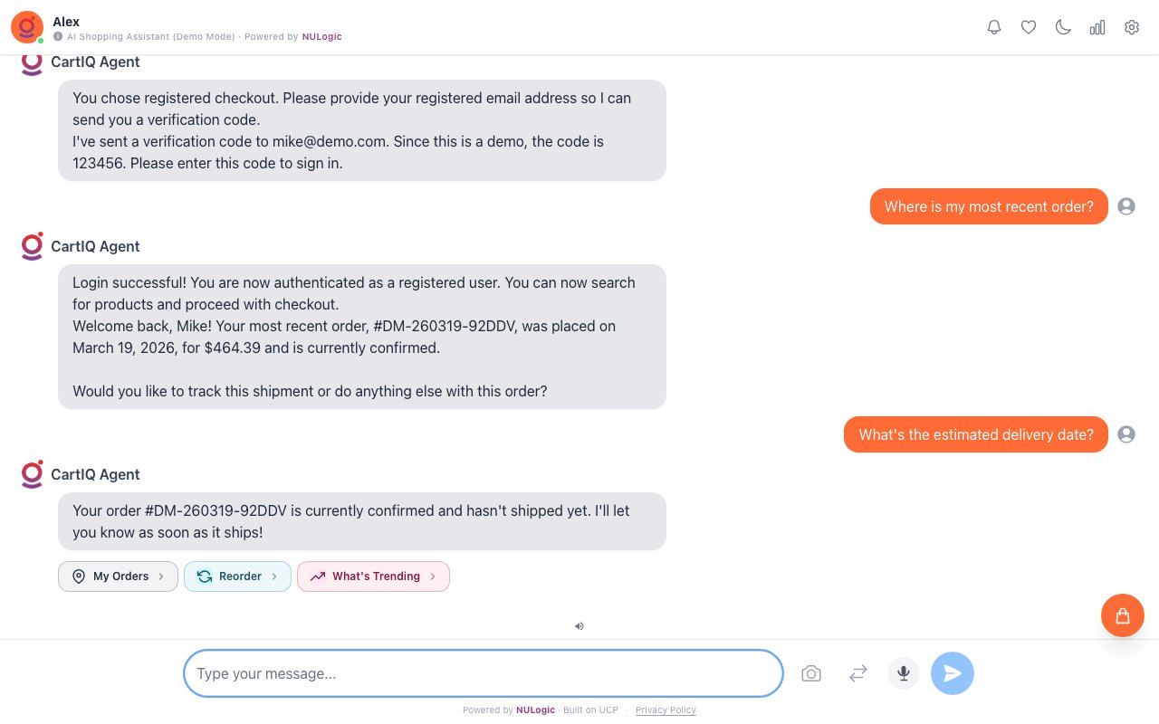 Order Tracking — Live Shipment Status