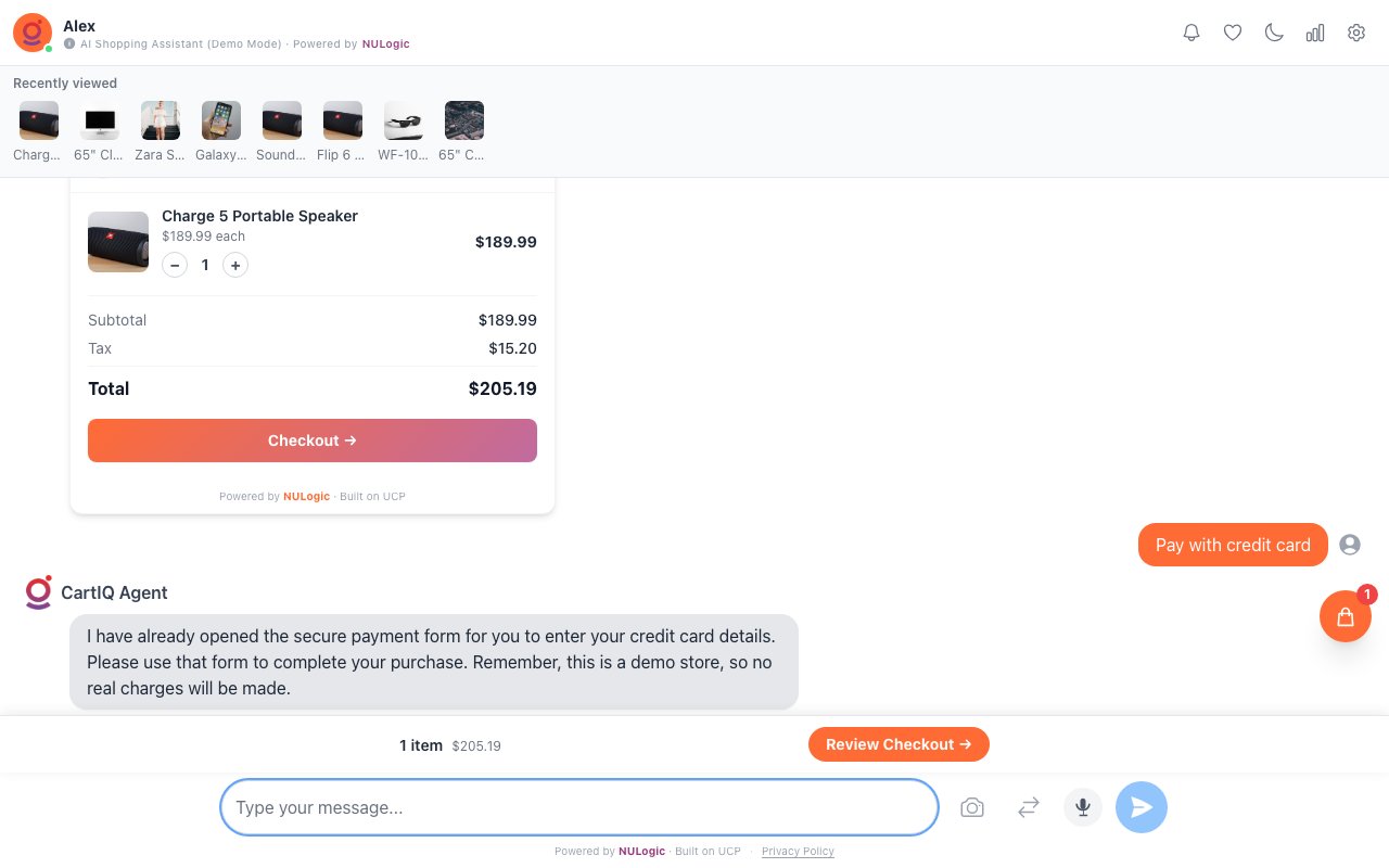 Credit Card Payment — Full Checkout