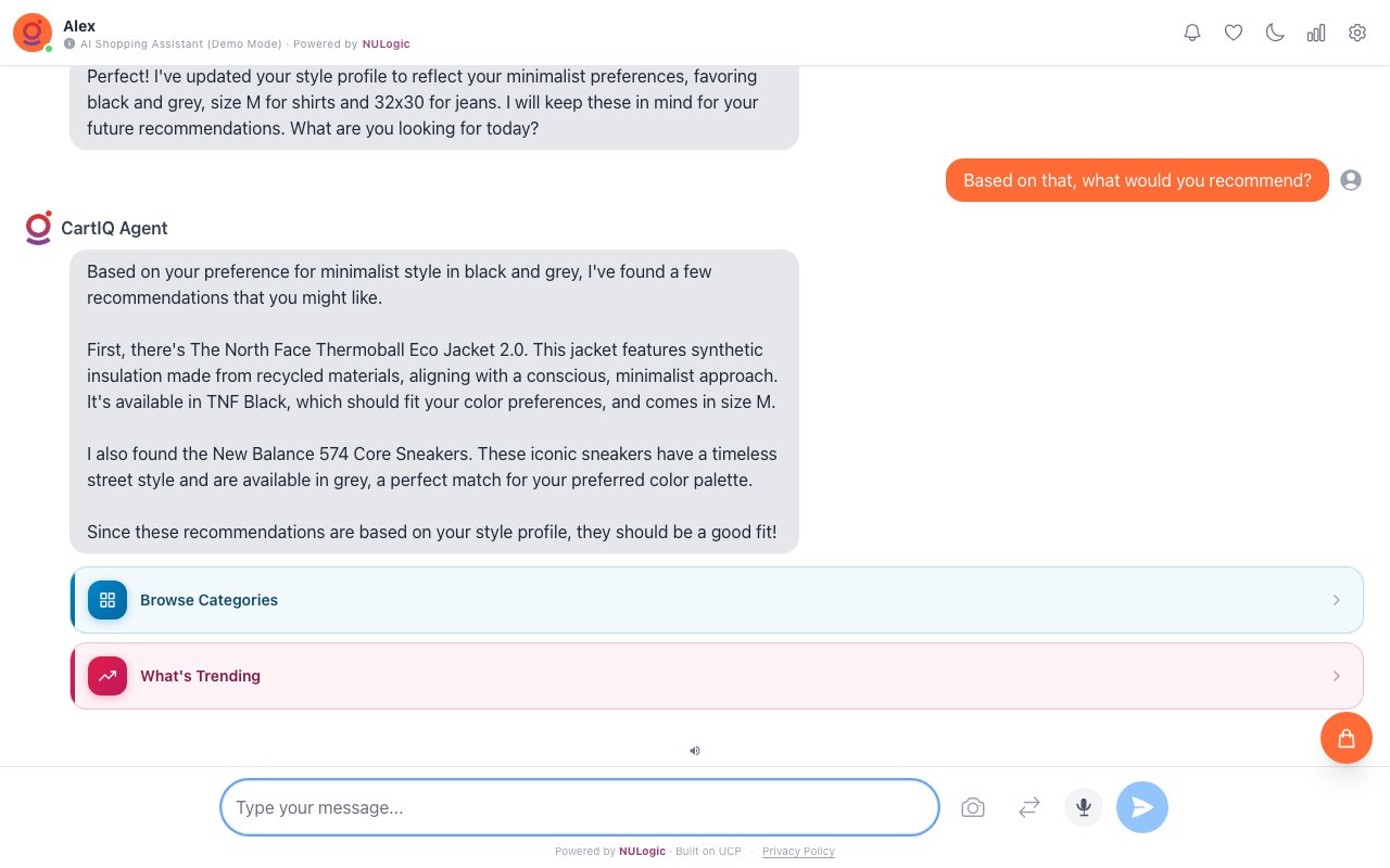 Style Profile — Stated Preferences Drive Results