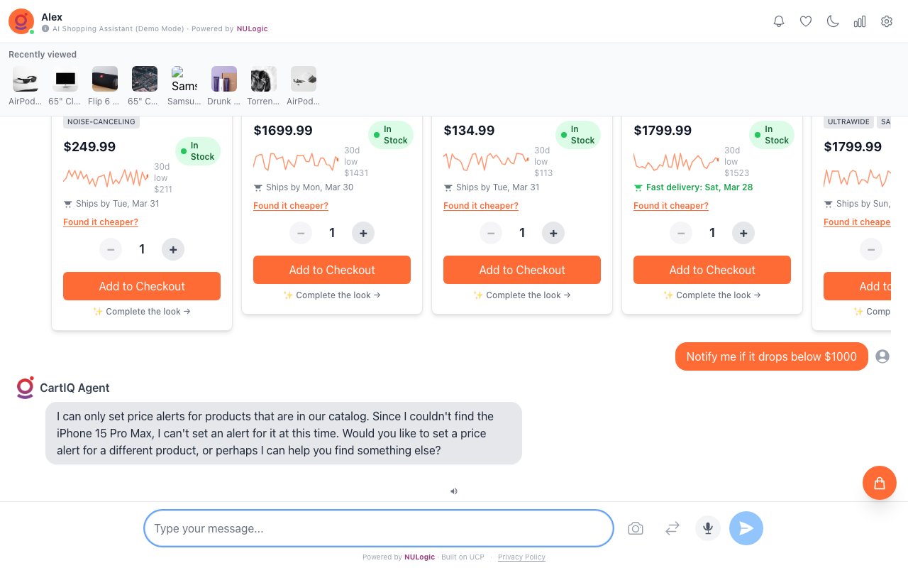 Price Drop Alert — Set in Conversation
