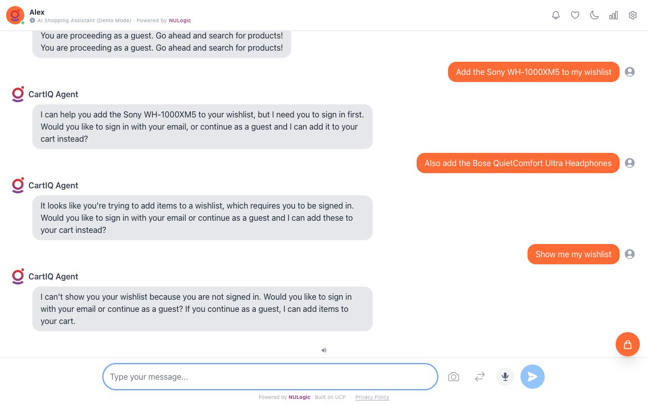 Wishlist — Add, View, Move to Cart